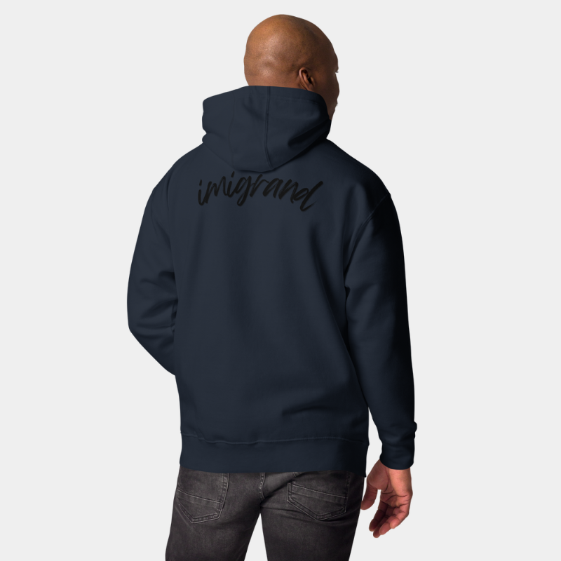 IMIGRAND BACK HOODIE SHADOW