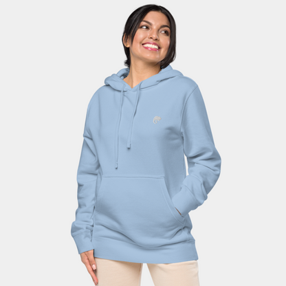 IMIGRAND PIGMENT-DYED HOODIE