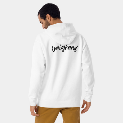 IMIGRAND BACK HOODIE LIGHT